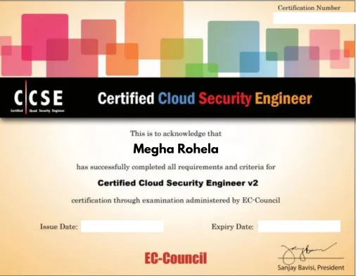 Certificate 1
