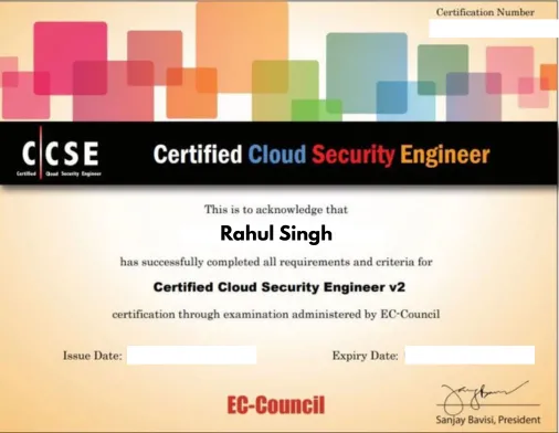 Certificate 2