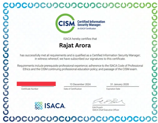 Certificate 2